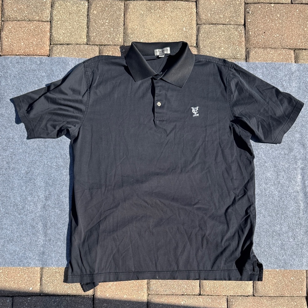 Peter Millar Charcoal Polo Shirt